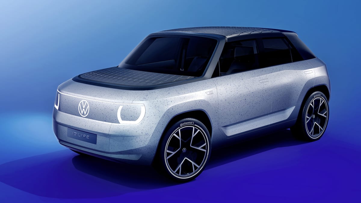 Konsep Volkswagen ID.2all menampilkan mobil listrik seharga $40.000 yang akan datang