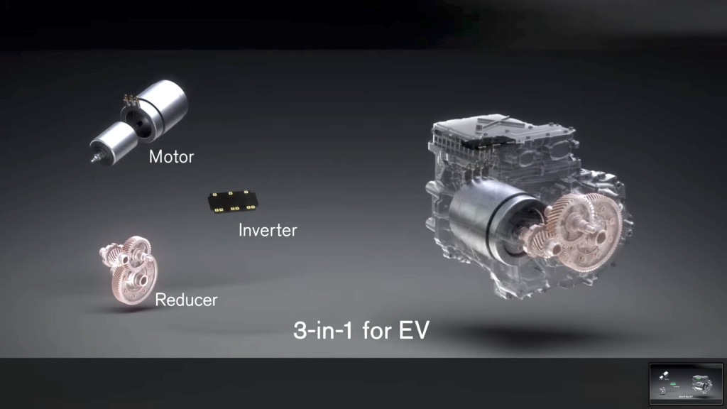 Pendekatan Nissan X-in-1 untuk memodulasi komponen EV dan e-Power