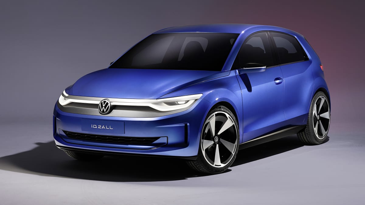 Konsep Volkswagen ID.2all menampilkan mobil listrik seharga $40.000 yang akan datang
